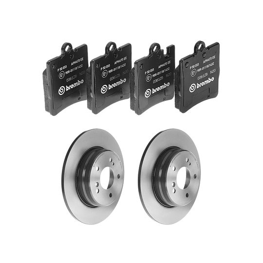 brembo-kit-de-balatas-bajos-metales-y-2-discos-solidos-traseros-mercedes-benz-serie-e-1996-1997-e320-0