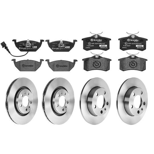 brembo-kit-de-balatas-sportxtra-2-discos-ventilados-y-2-discos-solidos-delanteros-y-traseros-volkswagen-beetle-2010-2011-beetle-cabrio-0