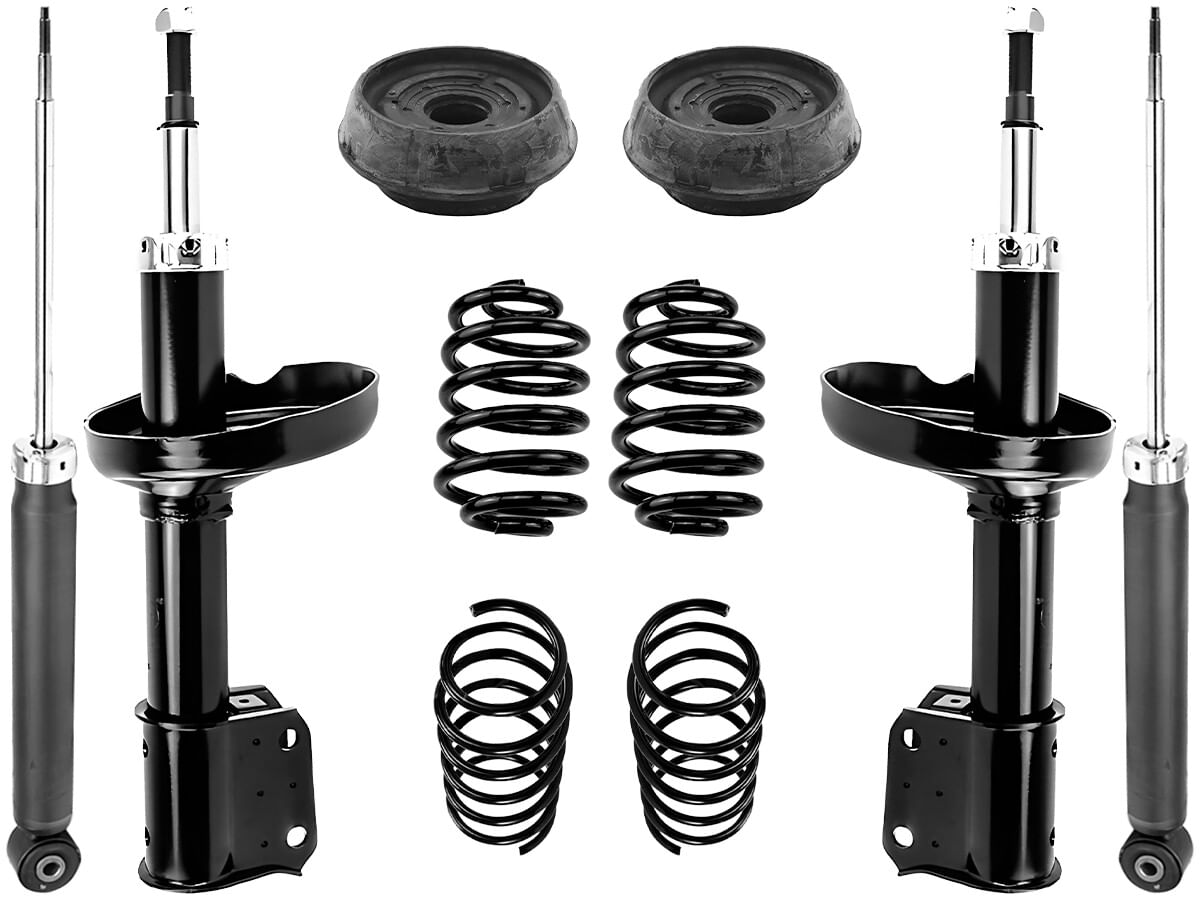Kit De Amortiguadores, Bases Y Resortes (10 Piezas)
