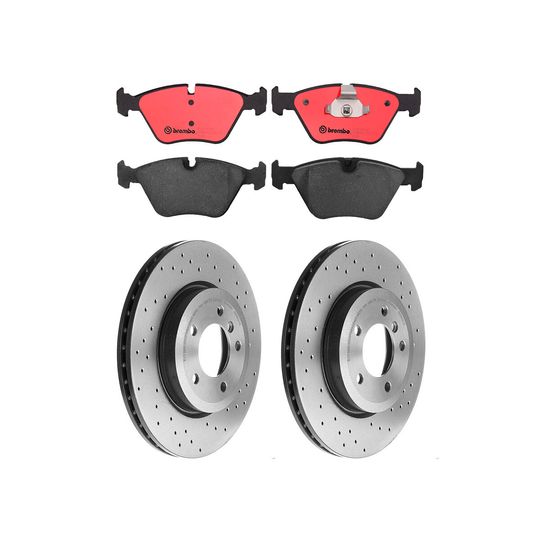 brembo-kit-de-balatas-ceramicas-y-2-discos-hiperventilados-delanteros-bmw-serie-3-2001-2006-330ci-0
