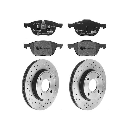 brembo-kit-de-balatas-sportxtra-y-2-discos-hiperventilados-delanteros-ford-focus-2004-focus-0
