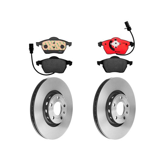 brembo-kit-de-balatas-ceramicas-y-2-discos-ventilados-delanteros-audi-a4-2001-2009-a4-v6-3-2l-0