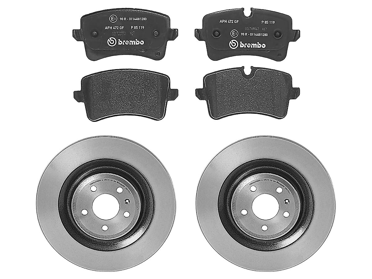 Kit De Balatas Bajos Metales Y 2 Discos Ventilados Traseros