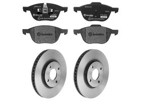 Kit De Balatas SportXtra Y 2 Discos Ventilados Delanteros