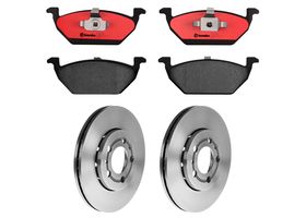 Kit De Balatas Cerámicas Y 2 Discos Ventilados Delanteros