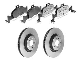 Kit De Balatas SportXtra Y 2 Discos Ventilados Delanteros