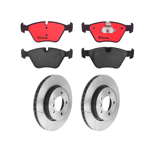 brembo-kit-de-balatas-ceramicas-y-2-discos-ranurados-delanteros-bmw-z4-2007-2008-z4-0
