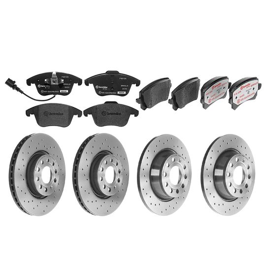 brembo-kit-de-balatas-sportxtra-y-4-discos-hiperventilados-delanteros-y-traseros-volkswagen-tiguan-2009-2017-tiguan-l4-1-4l-0
