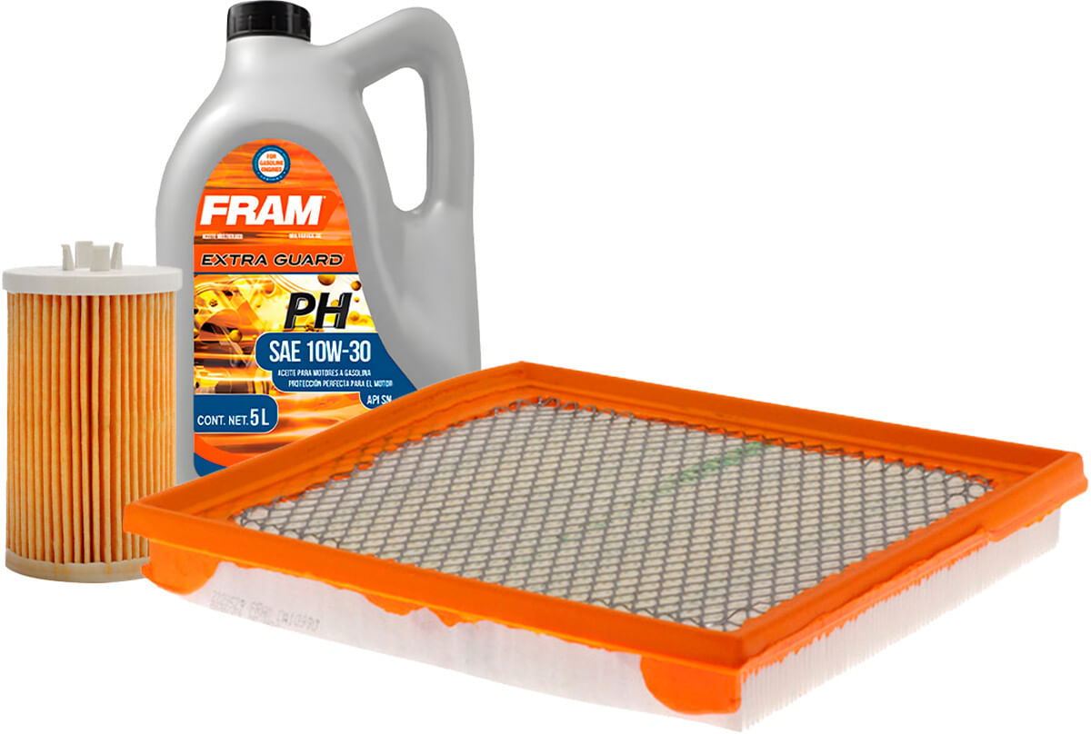 Kit De Aceite Mineral 10W30 Y 2 Filtros (3 Piezas)
