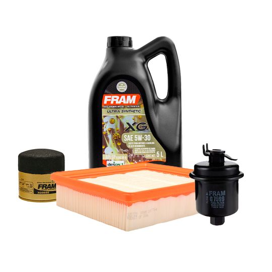 fram-kit-de-aceite-sintetico-5w30-y-3-filtros-4-piezas-acura-el-1997-2000-el-l4-1-6l-0 fram-kit-de-aceite-sintetico-5w30-y-3-filtros-4-piezas-acura-el-1997-2000-el-l4-1-6l-0