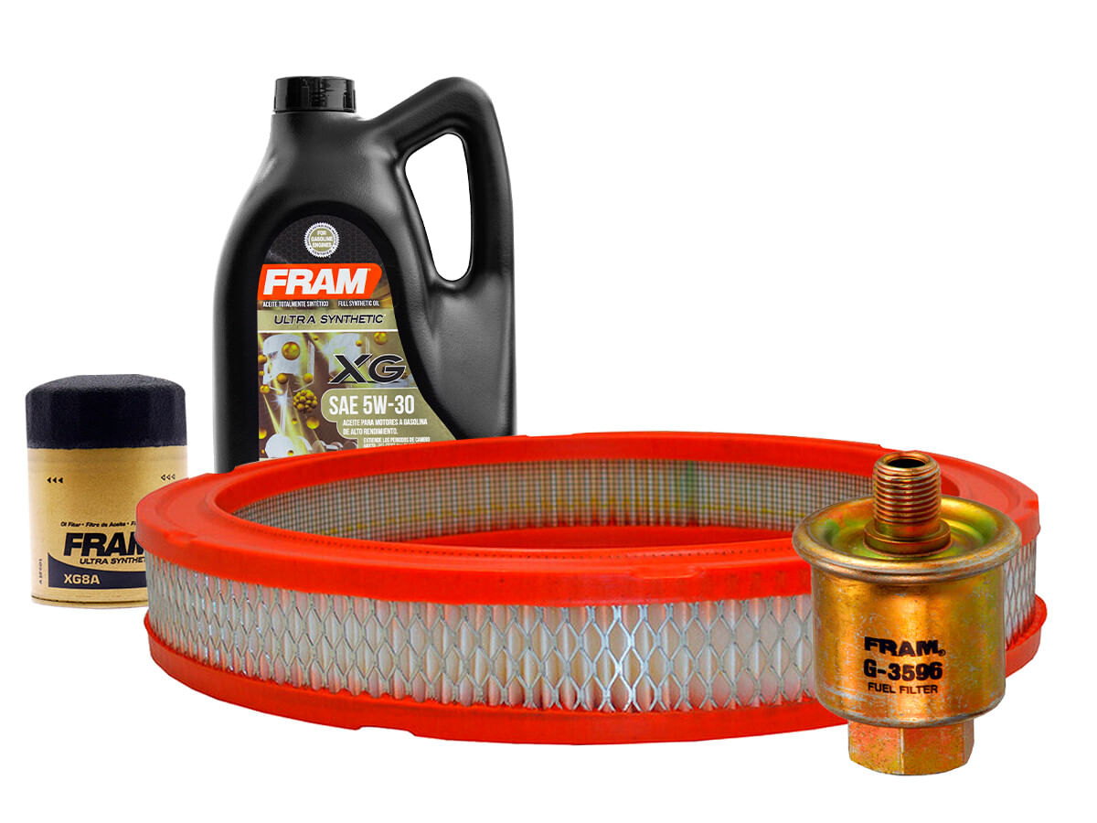 Kit De Aceite Sintético 5W30 Y 3 Filtros (4 Piezas)