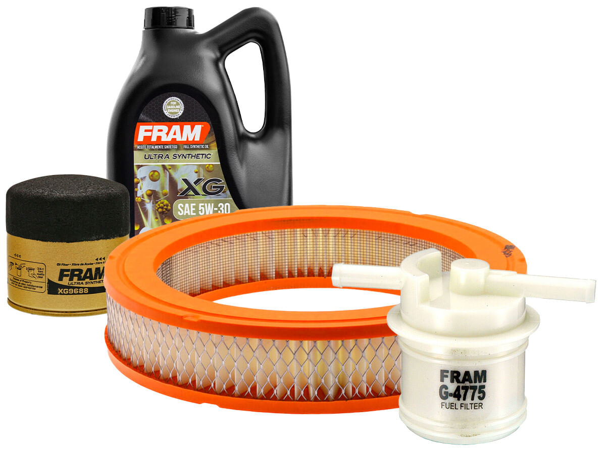 Kit De Aceite Sintético 5W30 Y 3 Filtros (4 Piezas)