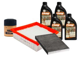 Kit De Aceite Sintético 10W30 Y 3 Filtros (7 Piezas)