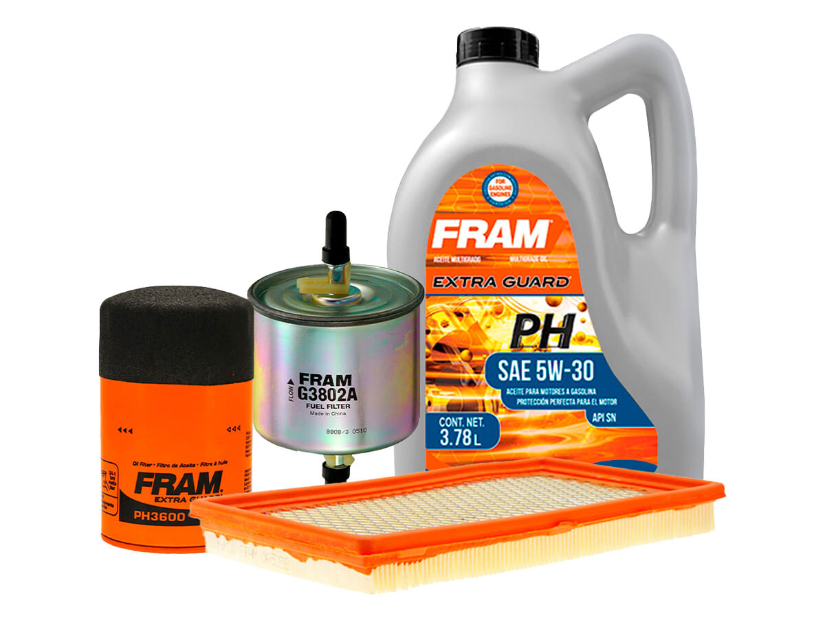 Kit De Aceite Mineral 5W30 Y 3 Filtros (4 Piezas)