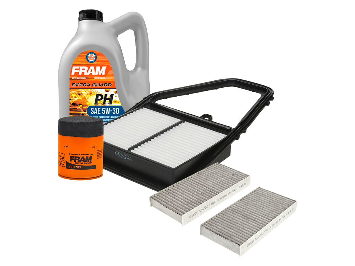 Kit De Aceite Mineral 5W30 Y 3 Filtros (4 Piezas)