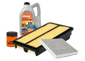 Kit De Aceite Mineral 10W30 Y 3 Filtros (4 Piezas)