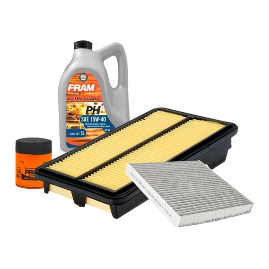 fram-kit-de-aceite-mineral-15w40-y-3-filtros-4-piezas-honda-civic-2006-2011-civic-l4-1-3l-l4-1-8l-l4-2-0l-0