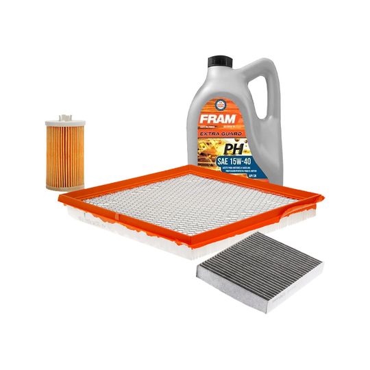 fram-kit-de-aceite-mineral-15w40-y-3-filtros-4-piezas-chevrolet-cruze-2011-2015-cruze-l4-1-4l-l4-1-8l-l4-2-0l-0