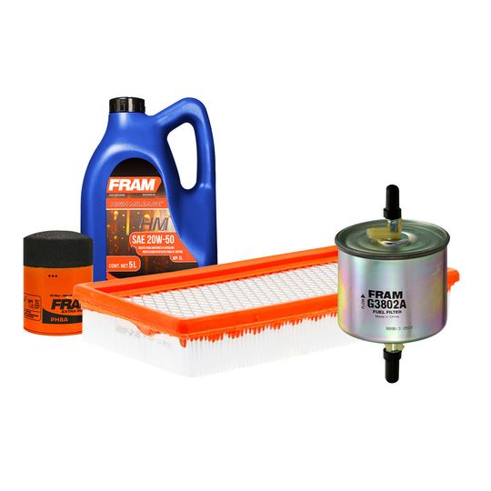 fram-kit-de-aceite-mineral-20w50-y-3-filtros-4-piezas-ford-ranger-1985-1988-ranger-l4-2-3l-l4-2-0l-v6-2-8l-v6-2-9l-0