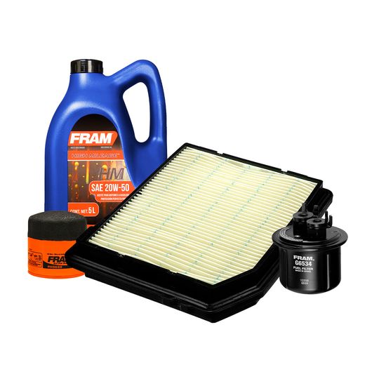 fram-kit-de-aceite-mineral-20w50-y-3-filtros-4-piezas-honda-civic-1988-1991-civic-l4-1-5l-l4-1-6l-0