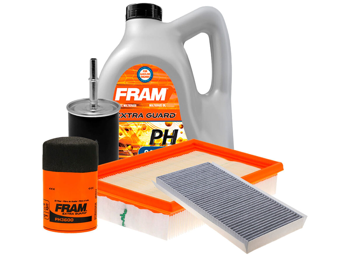 Kit De Aceite Mineral 5W30 Y 4 Filtros (5 Piezas)