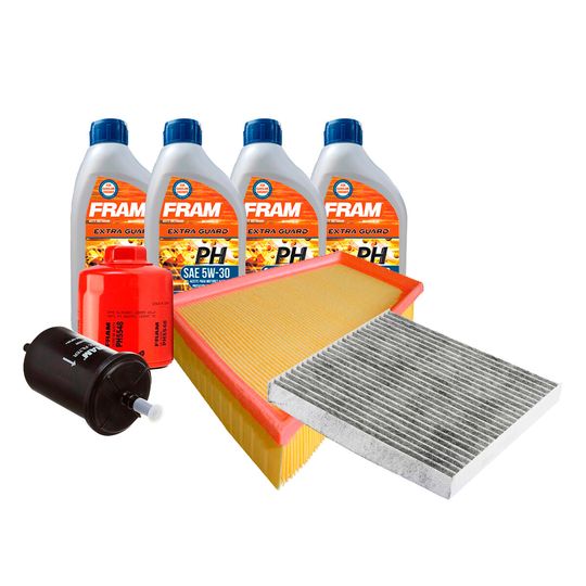 fram-kit-de-aceite-mineral-5w30-y-4-filtros-8-piezas-volkswagen-gol-2009-2019-gol-l4-1-6l-0