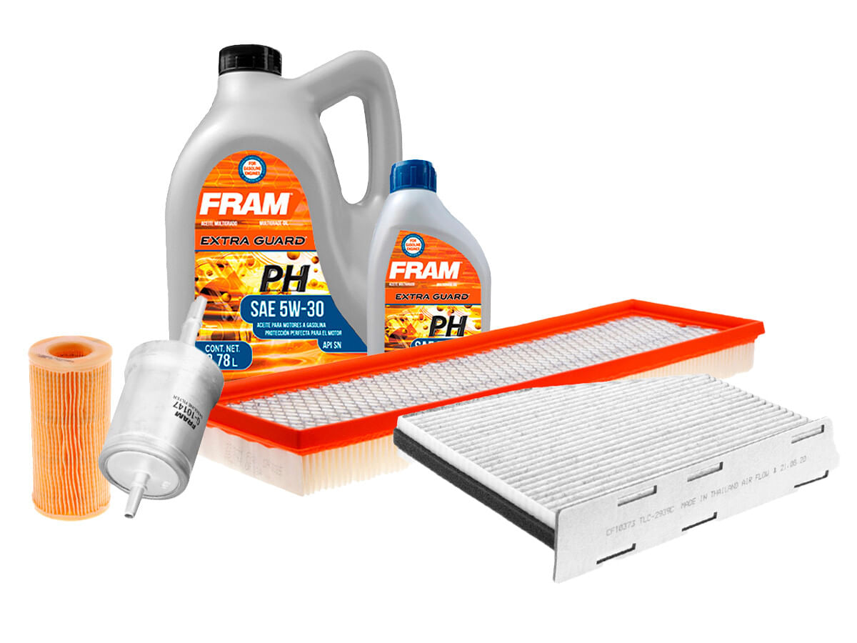 Kit De Aceite Mineral 5W30 Y 4 Filtros (6 Piezas)