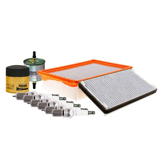 fram-autolite-kit-de-bujias-iridio-y-filtros-para-afinacion-para-aceite-sintetico-10-piezas-mazda-tribute-2001-2006-tribute-v6-3-0l-0