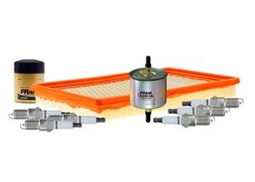 Kit De Bujías Cobre Y Filtros Para Afinación Para Aceite Sintético (9 Piezas)