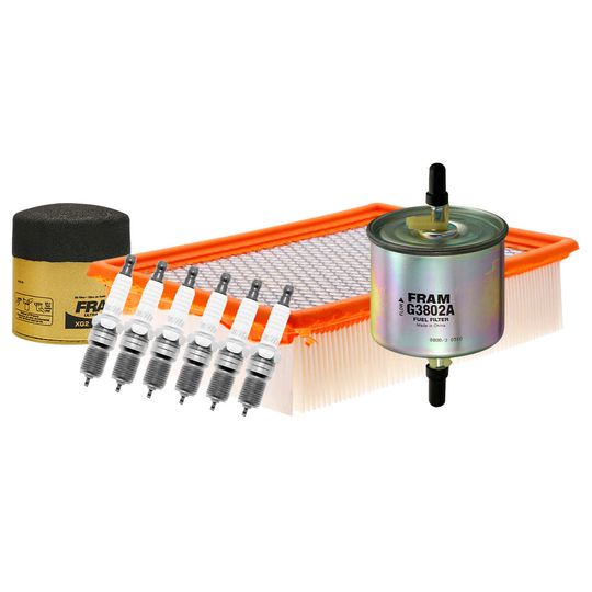 fram-autolite-kit-de-bujias-iridio-y-filtros-para-afinacion-para-aceite-sintetico-9-piezas-mercury-mariner-2005-2007-mariner-v6-3-0l-0