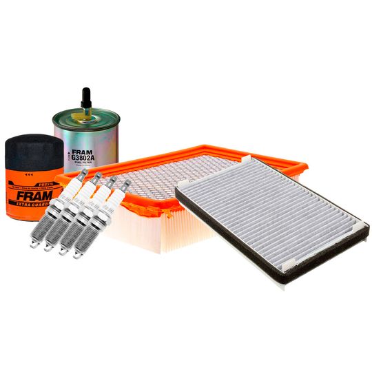 fram-autolite-kit-de-bujias-iridio-y-filtros-para-afinacion-para-aceite-mineral-8-piezas-ford-escape-2001-2004-escape-l4-2-0l-0