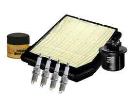 Kit De Bujías Platino Y Filtros Para Afinación Para Aceite Sintético (7 Piezas)