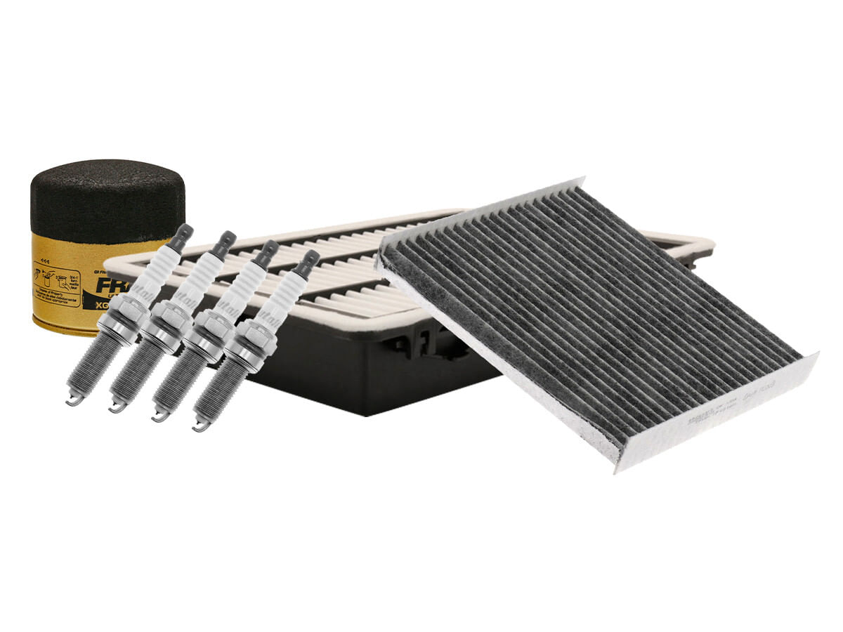 Kit De Bujías Iridio Y Filtros Para Afinación Para Aceite Sintético (7 Piezas)