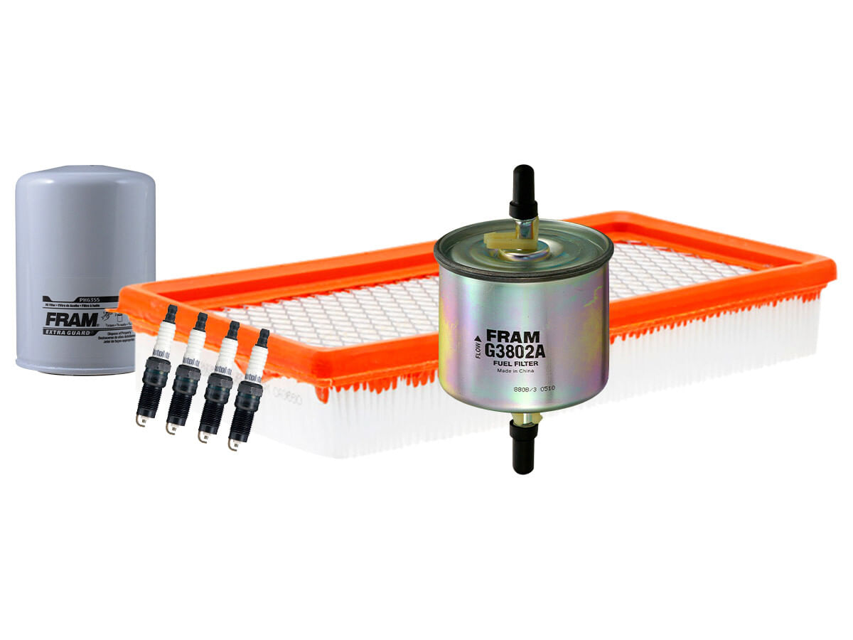 Kit De Bujías Cobre Y Filtros Para Afinación Para Aceite Mineral (7 Piezas)