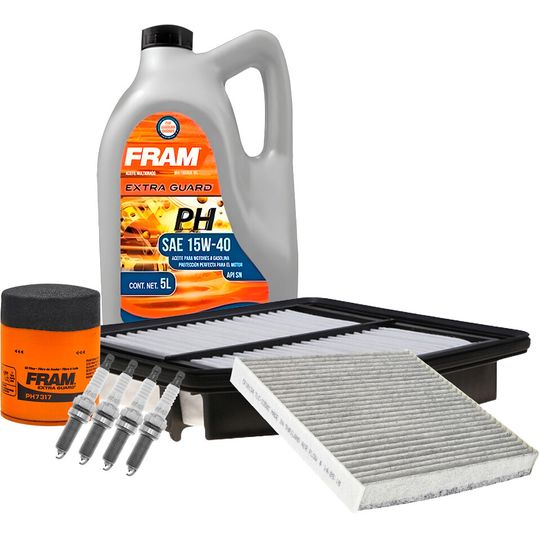 fram-autolite-kit-de-afinacion-con-aceite-mineral-15w40-bujias-iridio-y-3-filtros-8-piezas-honda-civic-2012-2015-civic-l4-1-8l-l4-2-4l-l4-1-5l-0