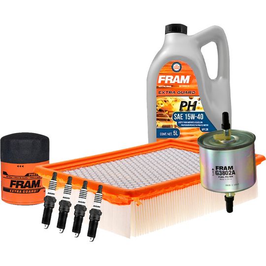 fram-autolite-kit-de-afinacion-con-aceite-mineral-15w40-bujias-platino-y-3-filtros-8-piezas-mazda-tribute-2001-2004-tribute-l4-2-0l-0