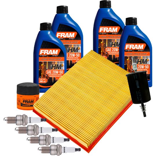 fram-autolite-kit-de-afinacion-con-aceite-mineral-20w50-bujias-platino-y-3-filtros-11-piezas-chevrolet-chevy-1994-2012-chevy-l4-1-6l-0