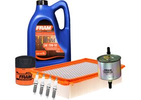 Kit De Afinación Con Aceite Mineral 20W50, Bujías Iridio Y 3 Filtros (8 Piezas)