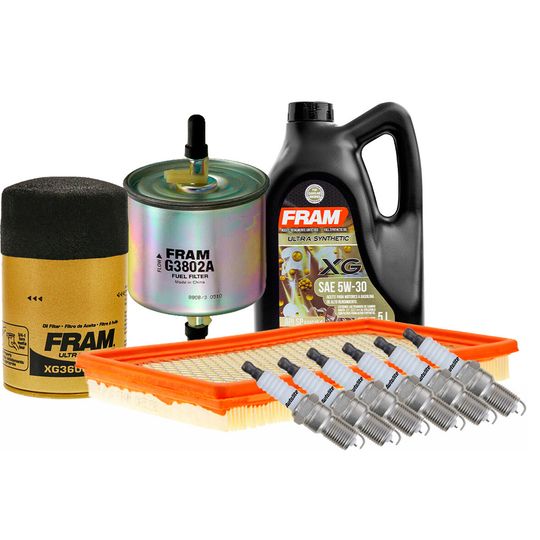 fram-autolite-kit-de-afinacion-con-aceite-sintetico-5w30-bujias-cobre-y-3-filtros-10-piezas-mercury-sable-1986-1995-sable-v6-3-0l-v6-3-8l-0