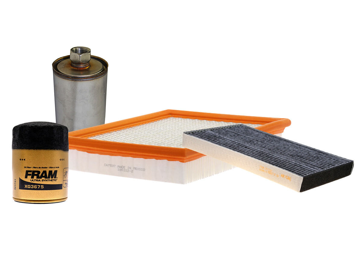 Kit De Filtros Para Afinación Para Aceite Sintético (4 Piezas)