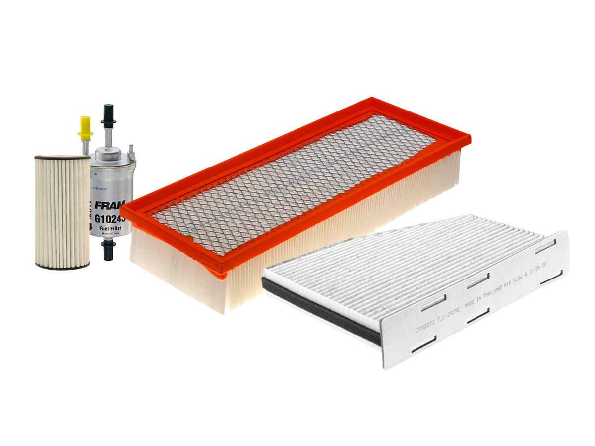 Kit De Filtros Para Afinación Para Aceite Sintético (4 Piezas)