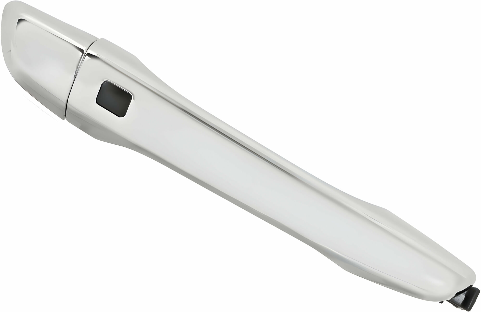 Manija Puerta Exterior Delantera Cromada Sin Hoyo Para Llave Con Sensor Lado Pasajero