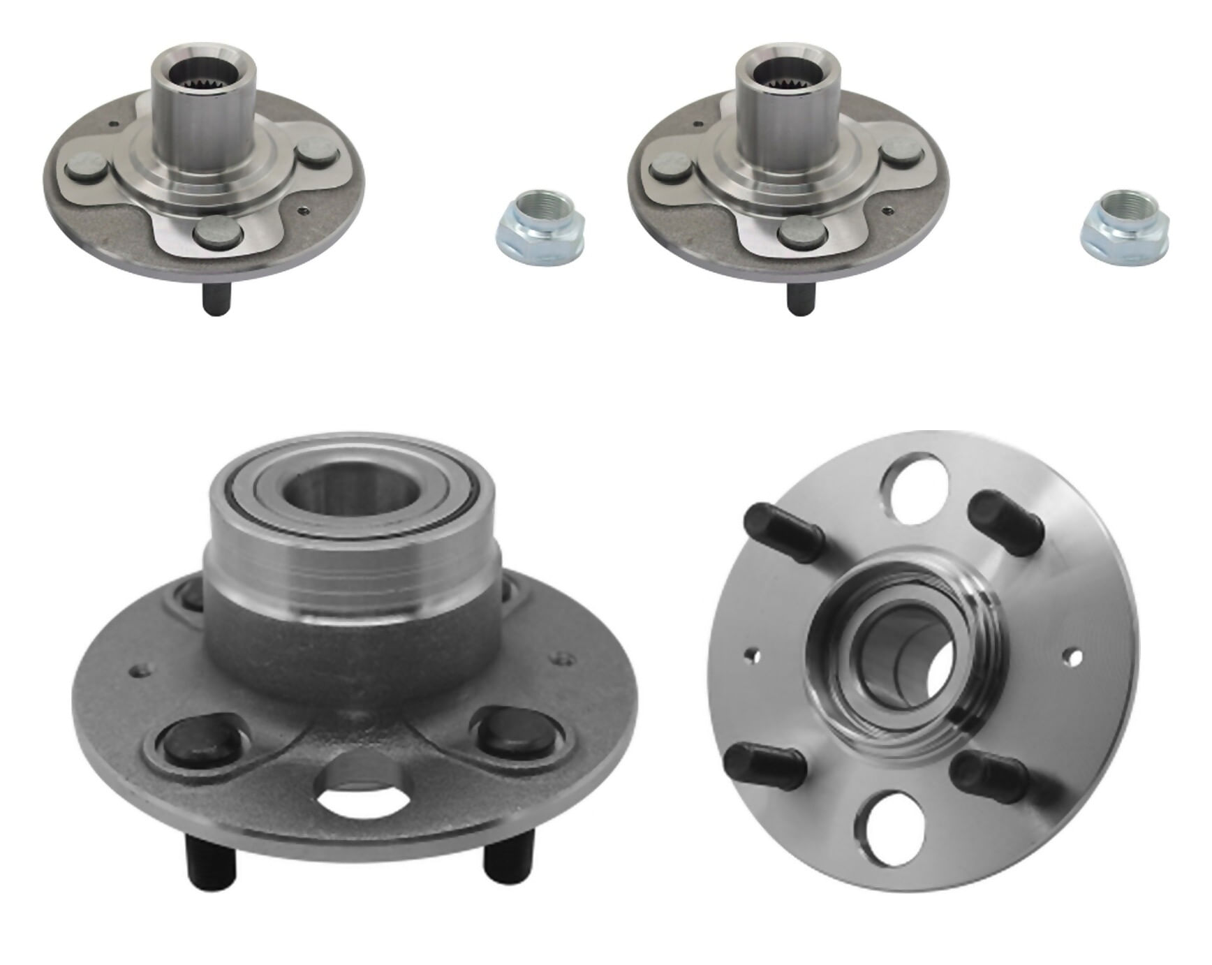 Kit De Mazas Rueda Delanteras Y Traseras