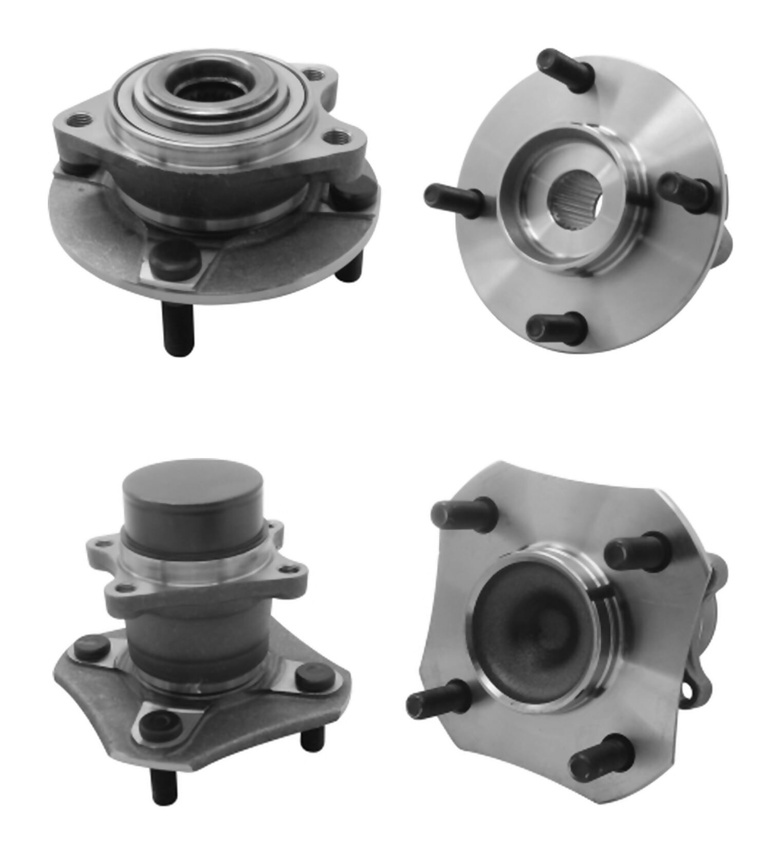 Kit De Mazas Rueda Delanteras Y Traseras