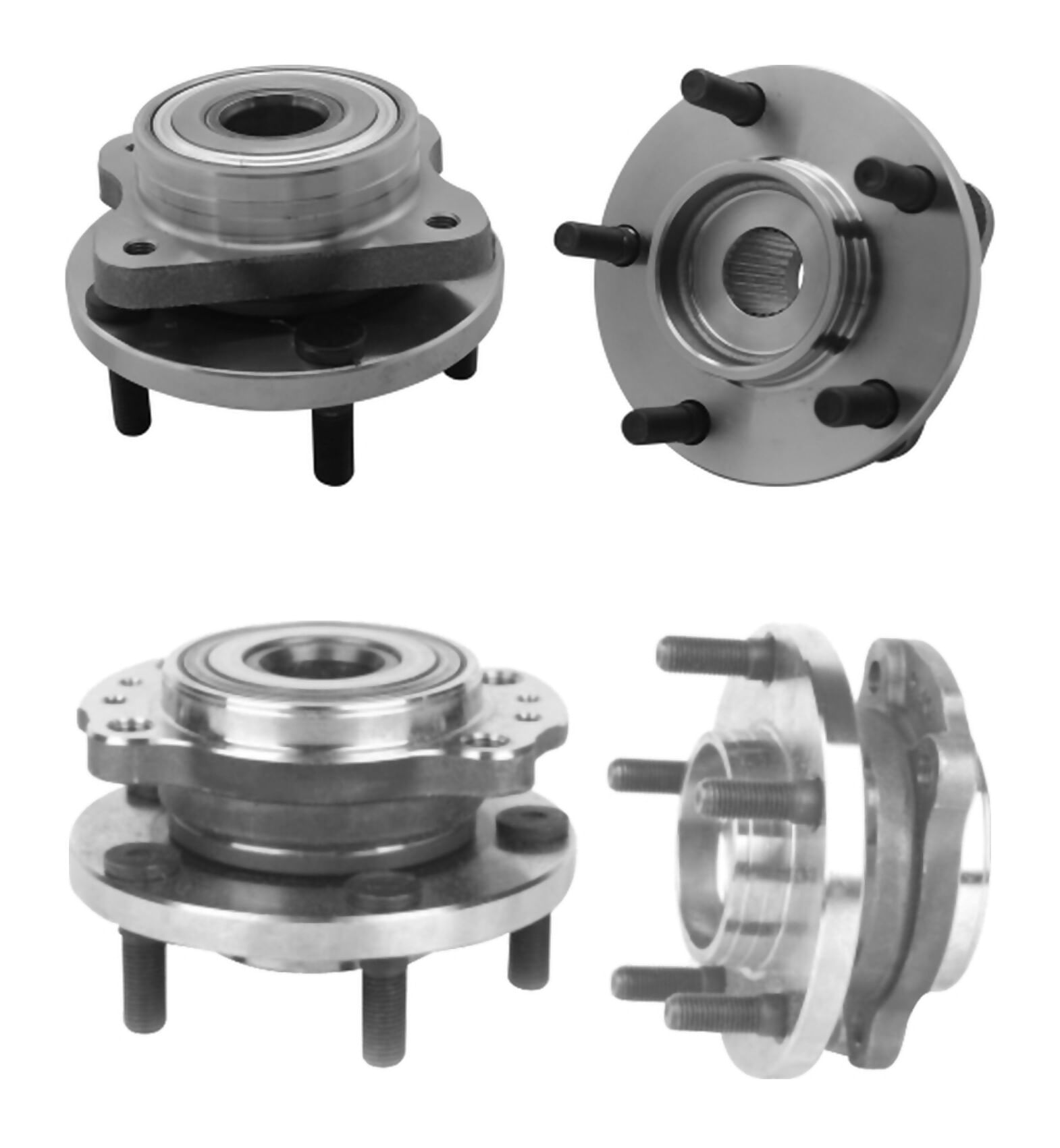 Kit De Mazas Rueda Delanteras Y Traseras