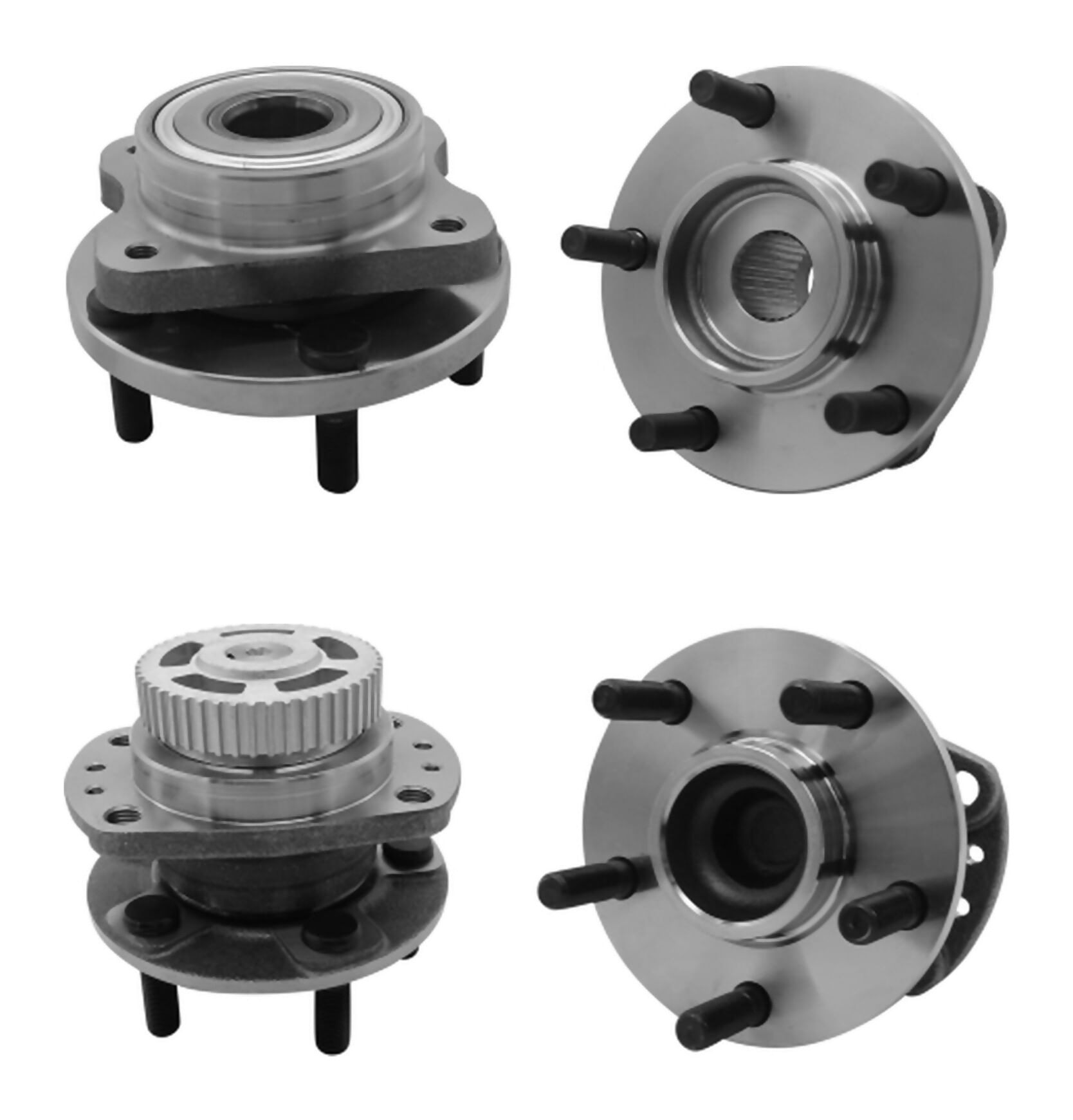 Kit De Mazas Rueda Delanteras Y Traseras Con Abs