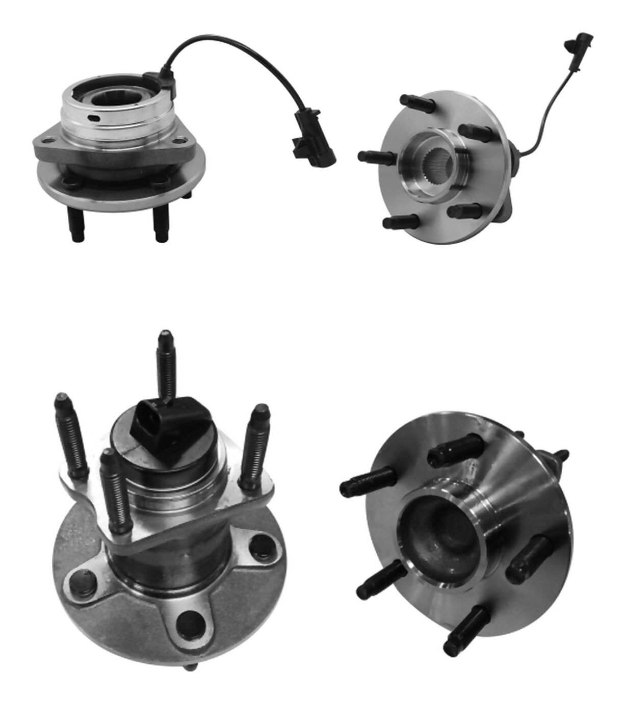 Kit De Mazas Rueda Delanteras Y Traseras Con Abs