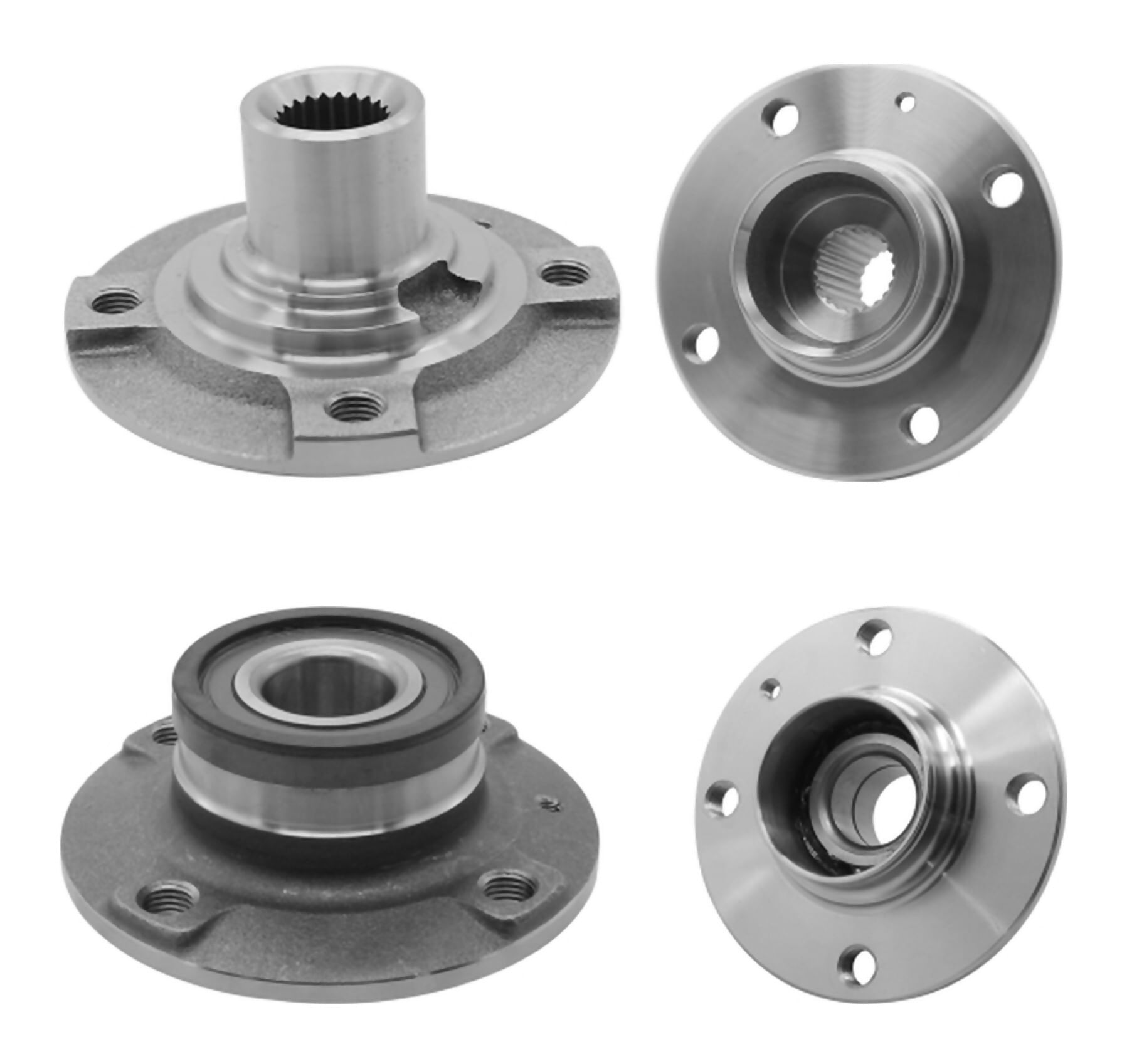 Kit De Mazas Rueda Delanteras Y Traseras Con Abs