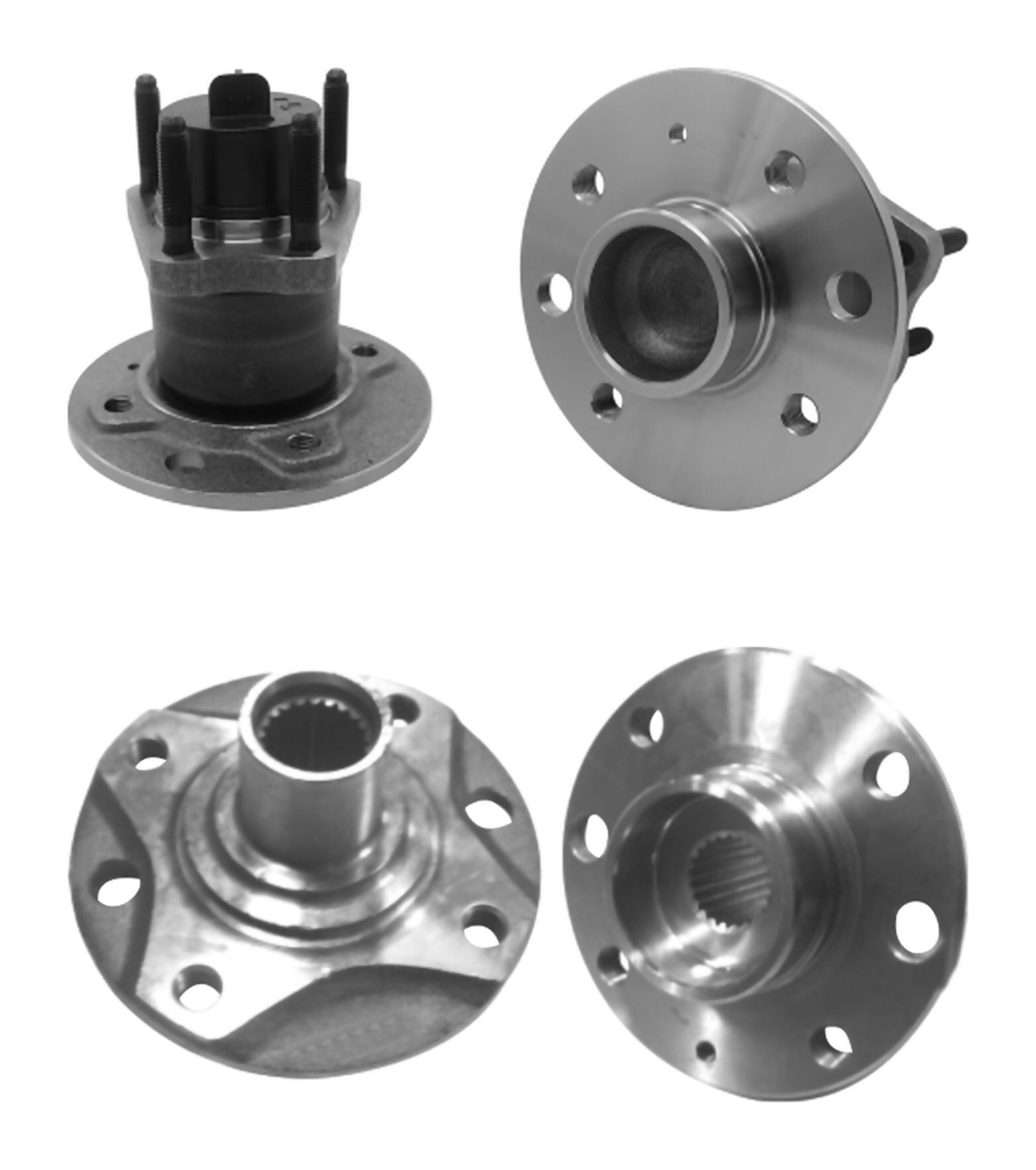 Kit De Mazas Rueda Delanteras Y Traseras Con Abs