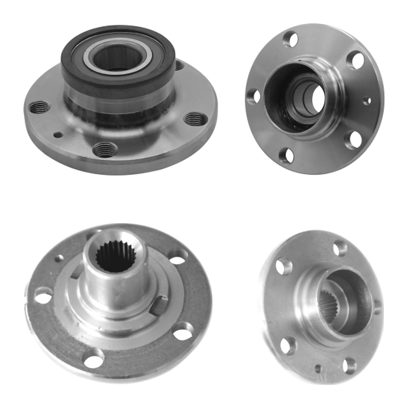 Kit De Mazas Rueda Delanteras Y Traseras Con Abs